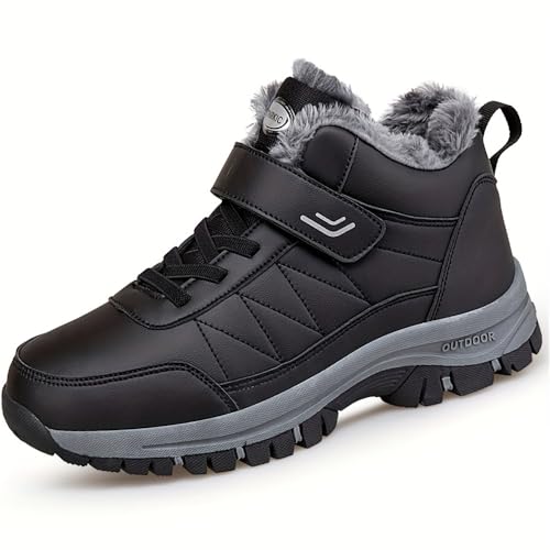Mens Winter Snow Boots - Durable & Insulated for Cold Weather2