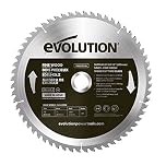 Evolution: Lame bois fin 25 mm, lame de scie à tronçonner, Offre une belle finition sur bois durs et tendres