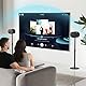 PEGZONE Höhenverstellbare Lautsprecherständer, kompatibel mit SONOS Era 300 und Era 100, Speaker Stand bis zu 108 cm mit Kabelmanagement, Boxenständer 5kg Tragkraft, schwarz, 2er-Pack