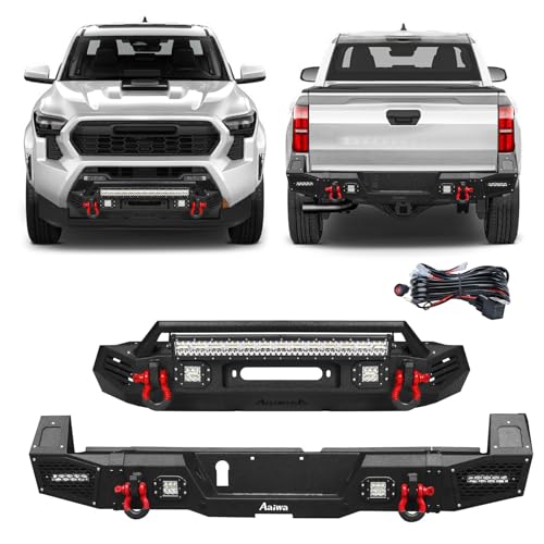 Front & Rear Bumper Set for 2024-2026 Tacoma