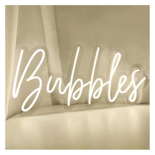 Lampe au néon originale Bulles de champagne idée cadeau déco pour crémaillère