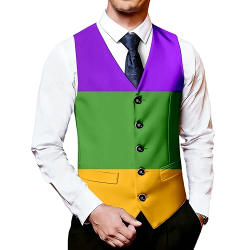 Gilet sans manches coupe ajustée costume boutonné mariage affaires homme
