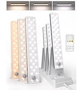 EZVALO Under-Unit Light Kitchen LED with Charging Station 62 LED, 2000 mAh Cabinet Lighting with 3 Colours...