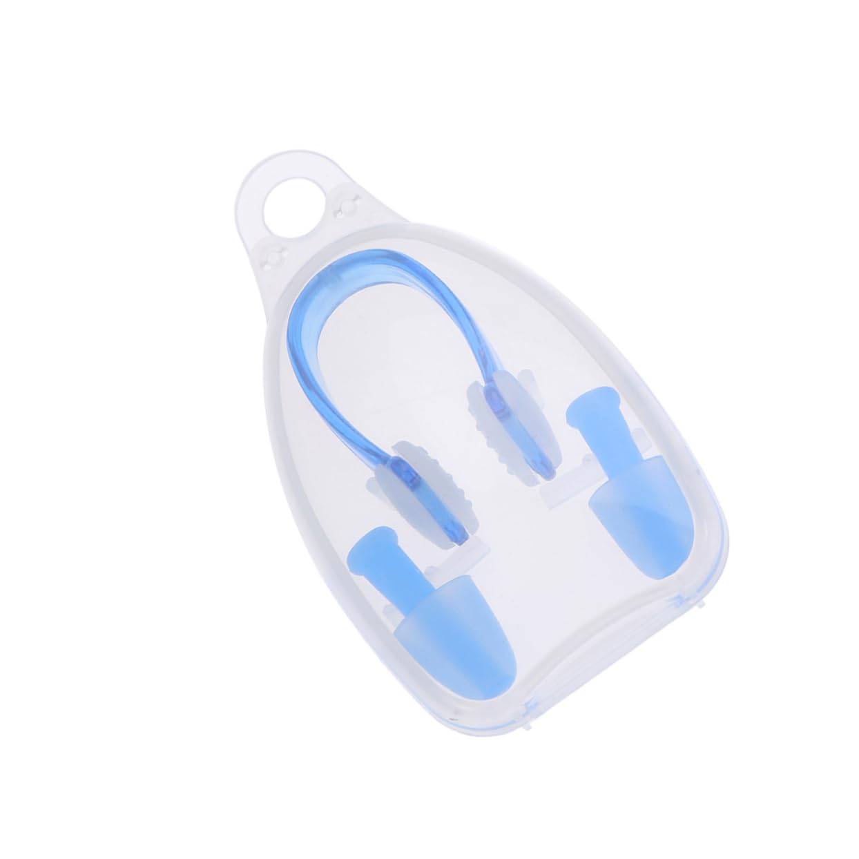 VANZACK Swimmer Ear Plugs Set Nose Clip Ear Plug Adult Swimming Gear Swimming Nasal Splint Leak-Proof Silicone Gasket