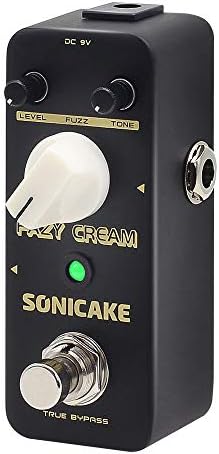 SONICAKE QSS-17 Fazy Cream Fuzz Guitar Effect Pedal Fazy Cream Vintage Fuzz Pedal True Bypass