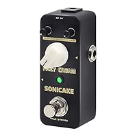 100% Analog Circuit takes you from Classic Creamy Fuzz to High Gain Fuzzy Distortion Muff Style Fuzz Sound designed for both Guitar and Bass Wide Tone Control Range from Pitch Dark to Aggressively Blasting True Bypass Footswitch of Guitar Effects Ped...