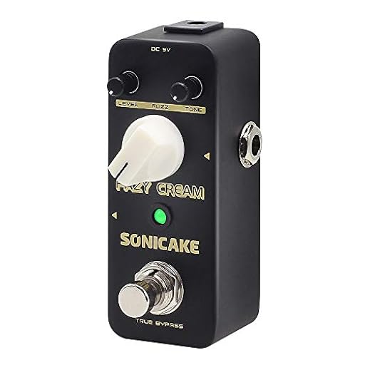 SONICAKE Fuzz Pedal de efectos de guitarra Fazy Cream True Bypass Vintage | Ya disponible en tu tienda friki favorita! En mundofriki.es! SONICAKE Fuzz Pedal de efectos de guitarra Fazy Cream True Bypass Vintage | Ya disponible en tu tienda friki favorita! En mundofriki.es!