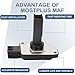 MOSTPLUS Direct Replacement MAF Mass Air Flow Sensor Meter Compatible for Nissan Mercury Ford Xterra Frontier 22680-5J000