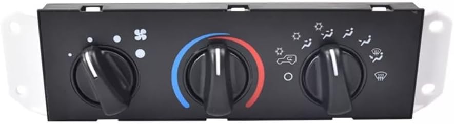 AC Control Panel Switch 55037473AB for Jeep for Wrangler for TJ 1999-2004 Air Conditioning Temperature Regulator Replacement Part Easy Installation