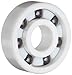 VXB 608 Full Ceramic Skate Bearing White Ceramic ZrO2 Rings with Si3N4 Black Balls 8x22x7 Ball Bearings VXB Brand