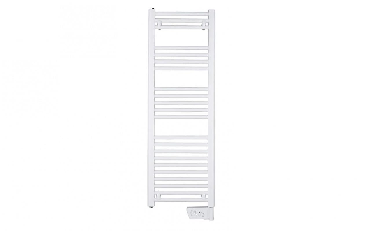 Atlantic, Radiateur sèche-serviettes électrique 2012 digital étroit 0500W blanc, équipé d'un boîtier de commande digital et d'une barre de portage additionnelle de série