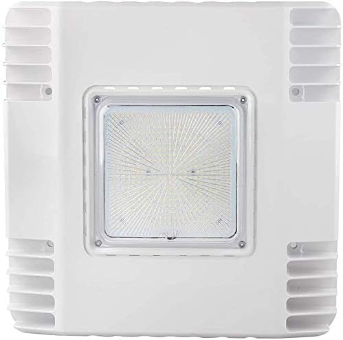150W LED Canopy Ceiling Light - Ultra Efficient Recessed Surface Mount Gas Station Light - High Bay Carport or Parking Garage Lamp 19500lm 5700k UL Approved (150w 5700K-100-277V)