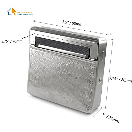 Metal Automatic Cigarette Smoking Rolling Machine Roller 70mm (Random Pattern) - Image 5