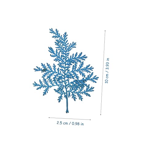 EXCEART 192 Peças Flores Secas Em Relevo Artesanato De Flores Secas Folhas De Papel Decoração De Fol