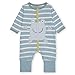 Produktbild Sigikid Baby-Jungen Classic Bio-Baumwolle für Kinder Overall mit Klappbündchen, Blau/Frosch, 56