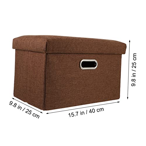 Tabouret de rangement multifonctionnel Zerodeko avec assise