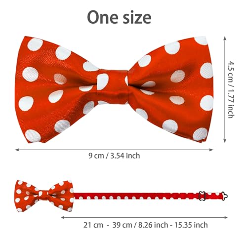 SYAYA Polka Dot Pre Tied Toddler Bow tie, Baby or Child & Kids Clip On Bowtie For Little Boy Birthday or Easter Day B-B-BT5 (Black with white dots)2