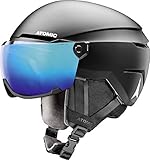 Atomic Savor Visor Stereo Skihelm mit Visier - Snowboard- & Ski-Helm mit Brille - 360° Fit System...