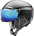 Atomic Savor Visor Stereo Skihelm mit Visier - Snowboard- & Ski-Helm mit Brille - 360° Fit System...