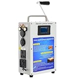 Generatore a manovella, alimentatore portatile, per casa, campeggio, esterno, caricabatterie per smartphone, con attacco a manovella e caricabatterie, potenza massima di 220 V (200 W) 81AH/500W