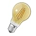 Produktbild LEDVANCE Smarte LED-Lampe mit WiFi Technologie in Gold Glas, Sockel E27, Dimmbar,Warmweiß (2400K), ersetzt Glühlampen mit 53 W, SMART+ WiFi Classic Dimmable, 1er-Pack