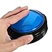 Gadpiparty Answer Buttons Buzzer Toy Buzzer Game with Lights Transponder Blue Answer Game Console 100mm Game Buzzers Game Buttons