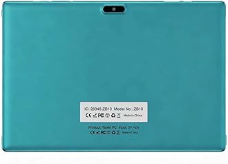 Android Tablet 10 Inch Tablet With Case Stylus Android 15 Tablets 8GB RAM 32GB ROM Support 1TB Expansion 6000mah Battery 10.1" IPS HD Touchscreen 2MP+8MP Dual Camera WIFI-6 Bluetooth5.0 Tablets