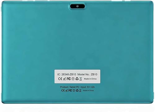 Vista 54 de Tableta 64GB 10 pulgadas Tablet, tabletas Android, batería 6000mAh Quad Core HD pantalla táctil Tableta, con WiFi BT Google Play Tabletas. (azul)