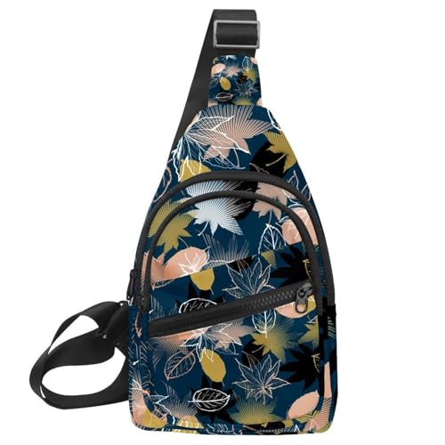 Mochila de mensajero impermeable y compacta, bolsa de hombro cruzada contra la lluvia ligera