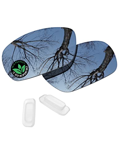 Image of Raydi Polycarbonate Replacement Lenses & Nosepads for Maui Jim Black Coral MJ249 Sunglasses