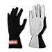 RaceQuip RQP 350005 RQP 350 Series Driving Gloves Single Layer Black/White Large