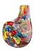 Produktbild GILDE GLAS art Design Vase Bird Vogel - durchgefärbtes Glas - mundgeblasen - 15 cm