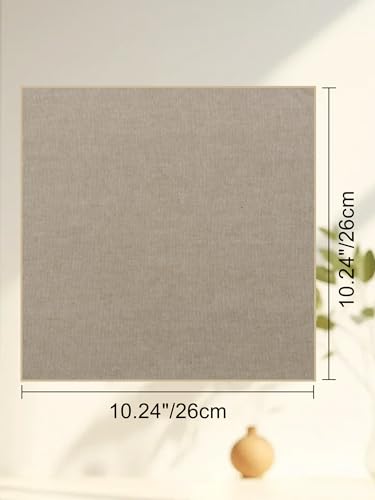 Image of Mantieqingway Cotton Handkerchiefs for Men Solid Color Pocket Square for Suit Formal Wedding Church