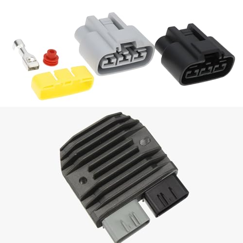 Be In Your Mind 1Set 3Pin Regler Gleichrichter Connector Kit RM14016 Kompatibel mit Shindengen MOSFET FH020AA FH012AA SH847