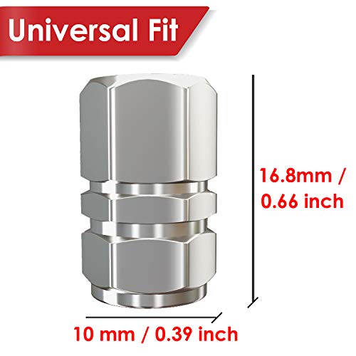 Samikiva ALU731 Tire Valve Caps (12 Pack) Heavy-Duty Stem Covers thumb #3