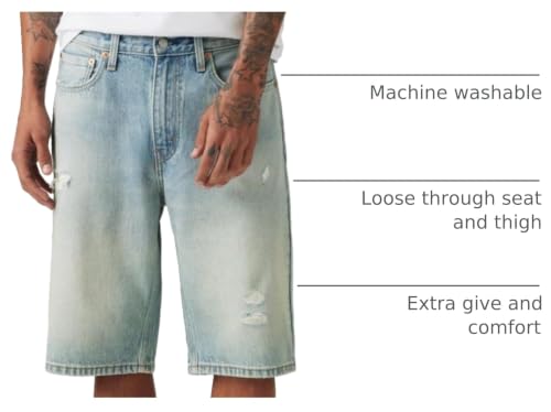 Image of Levi's Men's 469 Loose Straight Denim Shorts (Also Available in Big & Tall)