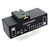 DEVMO 1J0919506K Electric Cooling Fan Control Module Relay Radiator Compatible with Golf Jetta Beetle/TT Quattro 1 J0 919 506K