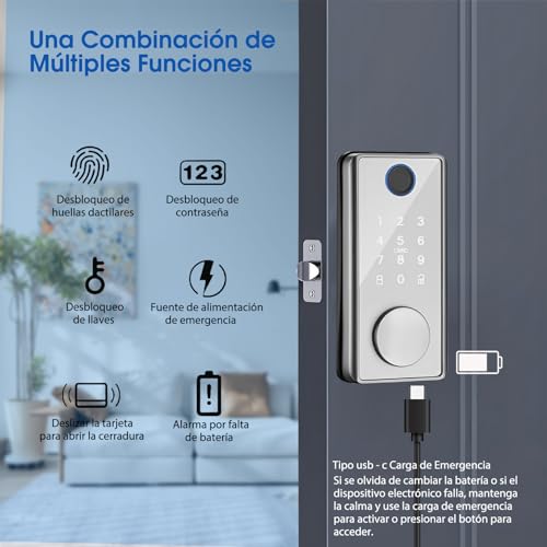 Recopilación y reviews de Puerta con cerradura digital del mes. 53 Imagen adicional