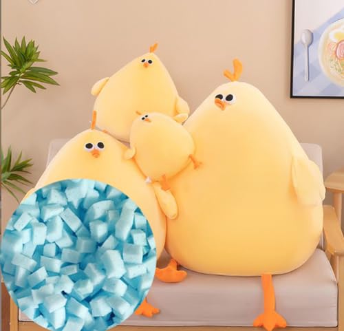 PIURUF Relleno de espuma viscoelástica triturada 500 g/1 kg/1,5 kg/2 kg, para sillas de puf, almohadas, cojines, camas de perro y manualidades, con partículas de gel - imagen 2