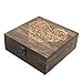 JINGHANGER Andenkenbox aus Holz 19x19x7cm Lasergeschnittenes Florales Herzmuster Geschenkbox Aufbewahrungsbox mit Deckel Erinnerungsbox für Hochzeit Geburtstag Babyparty 19 x günstig Kaufen-JINGHANGER Andenkenbox aus Holz 19x19x7cm Lasergeschnittenes Florales Herzmuster Geschenkbox Aufbewahrungsbox mit Deckel Erinnerungsbox für Hochzeit Geburtstag Babyparty