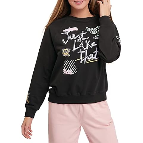 oodji Ultra Mujer Suéter Estampado de Algodón Cover