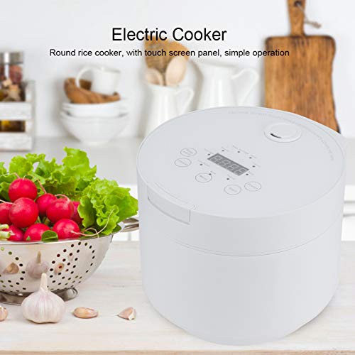Reiskocher Haushalt Mini Tragbare Elektrische Desugar Reiskocher mit Timing Küche Kochzubehör 3L(EU Stecker) – Bild 3