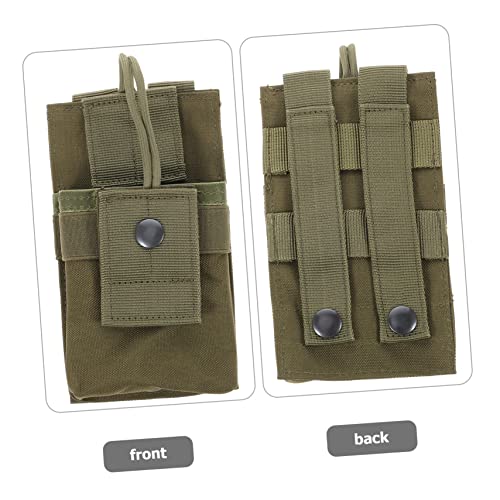 MILISTEN 4 Pçs Bolsa Suporte Externo Bolsa De Serviço Talkie Transportadora Rádio Multifuncional Mul