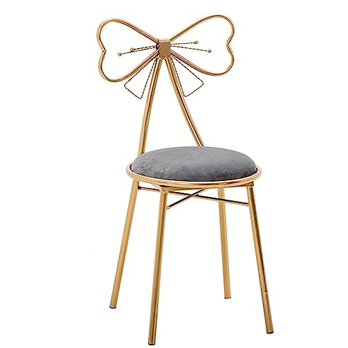 Taburete de maquillaje ergonómico con lazo para evitar dolores de espalda 2