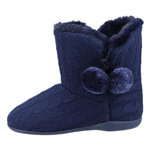 Bootie slipper Fleet & Foster Apple en tricot pour vos soirées cocooning