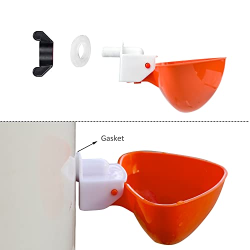 Grande bebedouro automático de galinhas copos de água de galinha DIY alimentador de água de frango p