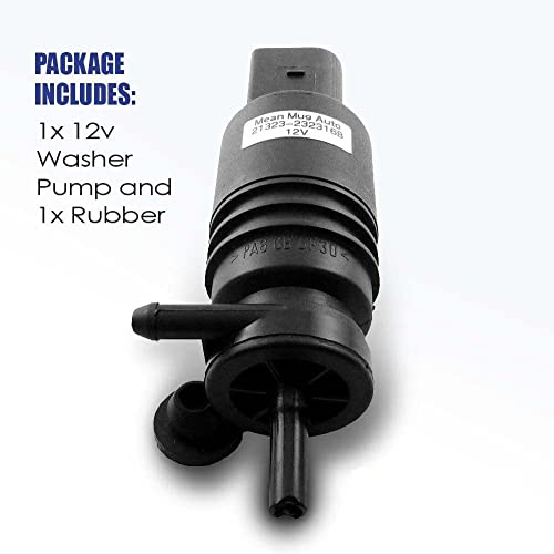 Mean Mug Auto 21323-232316B Windshield Washer Pump W/Grommet thumb #3
