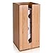Lantaly Bambus Toilettenpapierhalter Box Aufbewahrung Organizer freistehend Toilettenpapier Einheit Holz Badezimmer Zubehör