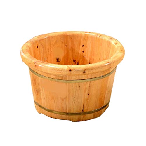 Seau de trempage des pieds en bois pour adultes cherchant une relaxation spa
