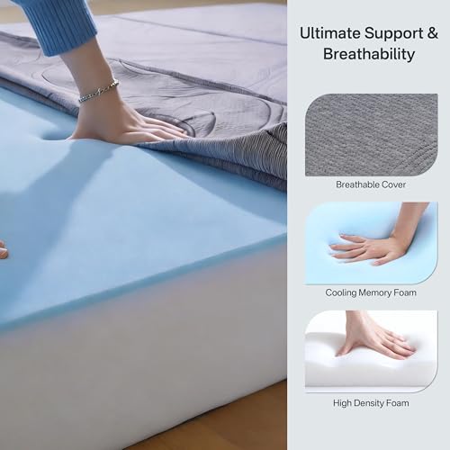 King size memory foam mattress